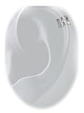 Earwrap (small narrow band Earcuff) 6CSSS Sterling Silver