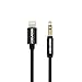 [Upgrade]iPhone 8 Aux Cord, Lightning to 3.5mm Male Aux Stereo Audio Cable, Micarsky Premium Nylon Car Home Stereo Headphone Jack adapter for iPhone X/8/8 Plus/7/7 Plus and Perfect Compatible of iOS