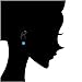 JunXin® Three Color 925 Sterling Silver Round Cut Opal Stud Earring 7.5MM (Blue)