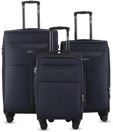 Amazon.com | IZOD Sabina 3 Piece Expandable Hardside Luggage Set