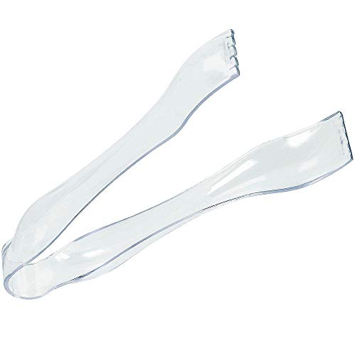 Party City Gold Serveware Supplies, Includes 2 Plastic Platters, 2 Plastic Bowls, 2 Pairs of Tongs, and Serving Utensils