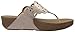 FitFlop Women's Flora Sparkle, Nude, 9 M US