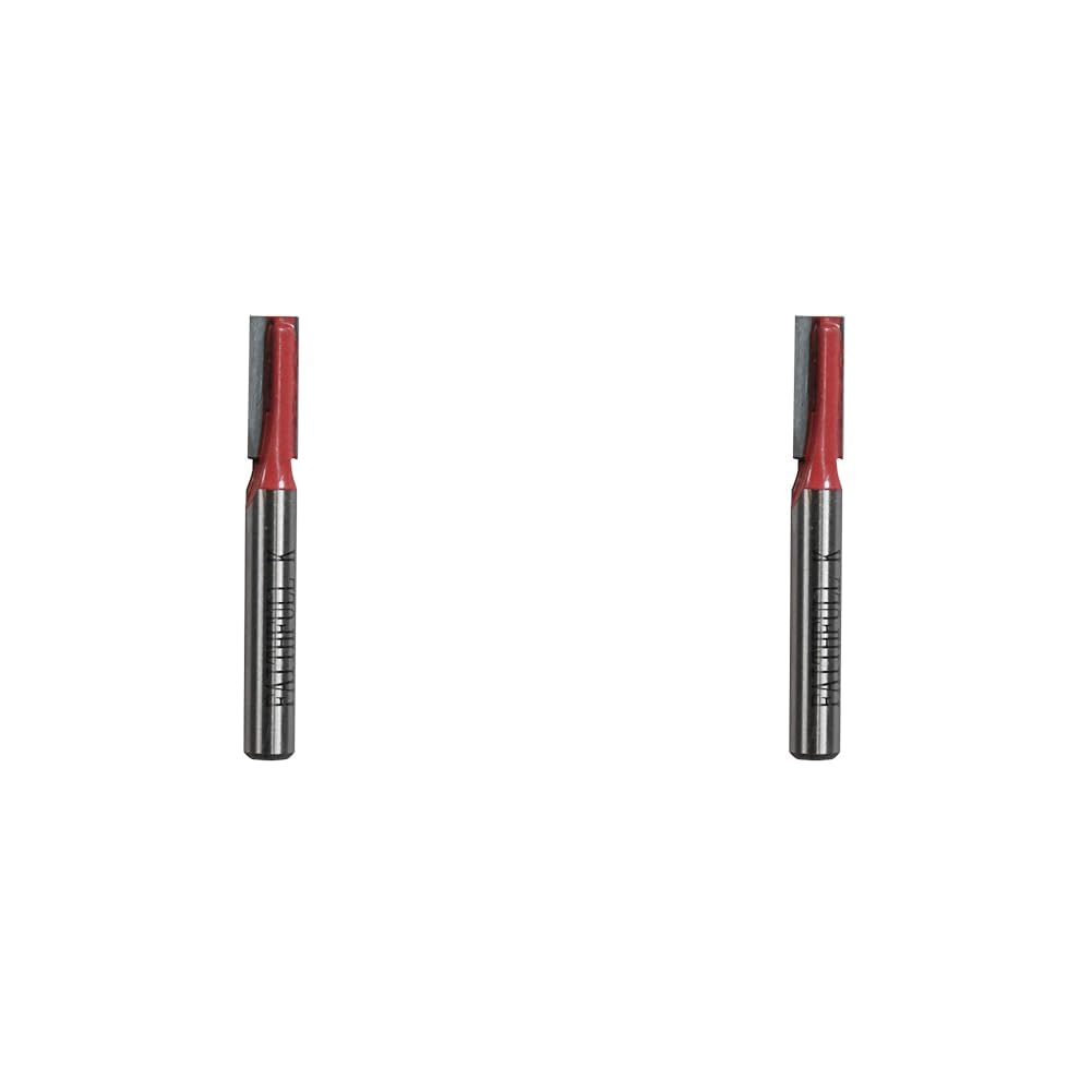 Faithfull FAIRB23 Router Bit TC Two Flute 1/4in 6mm (Pack of 2)