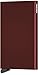 Secrid Card Protector in Bordeaux, Slim Credit Card Holder / wallet with RFID protection, with one click all 6 cards slide out gradually
