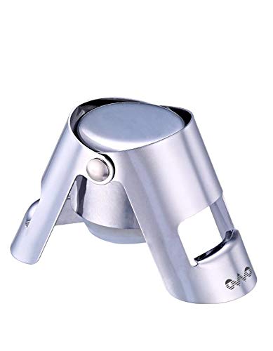 OWO Wine Stoppers, Prosecco Wine & Champagne Stoppers, Wine Saver, Bottle Sealer Keeps Wine Fresh, Keeps any Bottle of Bubbly as Fresh the Day it was Popped! by OWO