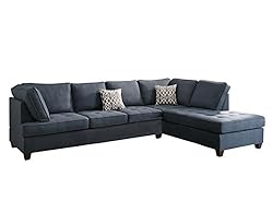 Poundex Bobkona Kemen 2-Pieces Sectional Sofa