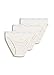 Jockey Women's Underwear Classic French Cut - 3 Pack, Ivory, 7