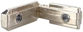 StandTools 20 Series T-slot L-Shape Interior Inside Corner Connector Joint Bracket for 2020 Aluminum Profiles Pack of 10