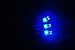 Jiexi Hwyp Automatically Lighted Led Nocks for Inner Diameter 6.3 mm Compound Bow Arrows GT Size Pack of 6 (blue)