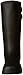 Chooka Women's Tall Rain Boot, Black/Matte, 9 M US