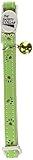 Savvy Tabby Sparkle Paw Cat Collar, Parrot Green