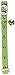 Savvy Tabby Sparkle Paw Cat Collar, Parrot Green
