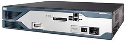 Cisco 3825 Wired Router - Black, Blue, Stainless Steel