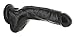 Luna Lust 9 Inch BBC Big Black Cock Dildo Rockin Shane - Suction balls and penis realistic lifelike thick big long real life dong Mandingo