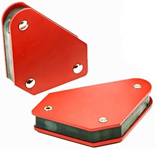 Mini Welding Positioner Multi Angle Soldering Magnet Bevel Welder Must-Have Assistance Welding Clamp Magnet for Soldering, Assembly, Welding, stabilizing Ferro Parts, Pipes Installation 2 Pieces