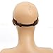 Adjustable Buckle New Lace Wig Grip Velvet No-Slip Comfort Wig Grip Band For Frontal And Lace Wigs(Brown)