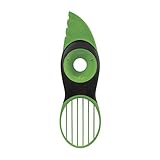 Good Grips All-in-1 Heavy Duty Avocado Tool Slicer Pitter Cutter Corer Peeler Skinner for Fruit(Green)