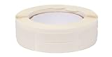 Ebonite Ultra Grip Bowlers Tape (500 Piece Roll), White, 1/2-Inch