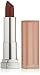 Maybelline Color Sensational Lipstick, Lip Makeup, Cream Finish, Hydrating Lipstick, Nude, Pink, Red, Plum Lip Color, Untainted Spice, 0.15 oz; (Packaging May Vary)