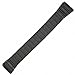 Speidel 18-22mm Black PVD Painted Metal Watch Band 6 3/8