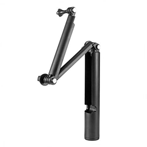 3 Way Grip Arm Extendable Foldable Tripod Monopod Pole Selfie Stick for GoPro Hero 7 6 5 4 Action Camera