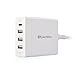 Cable Matters 72W 4-Port USB C Charger (USB C Wall Charger) with 60W Power Delivery for Laptops, Tablets, and Smartphones in White