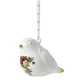 Royal Albert Old Country Roses Ornament, Robin 2.6 Inch