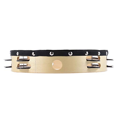 heaven2017 8 Inch Hand Hold Tambourine Clap Drum Percussion Instrument