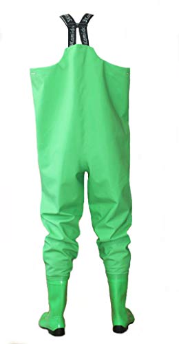 3Kamido® Damen Wathose Damen Wathose, Frau Fischerhose Anglerhose Matschhose Gartenhose BLAU und GRÜN, 36 37 38 39 40 41… – Bild 3