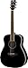 Yamaha FG820 Solid Top Acoustic Guitar, Black