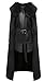 Cosplay costume fancy Halloween Costume black cape is suitable for all kinds of parties. Large