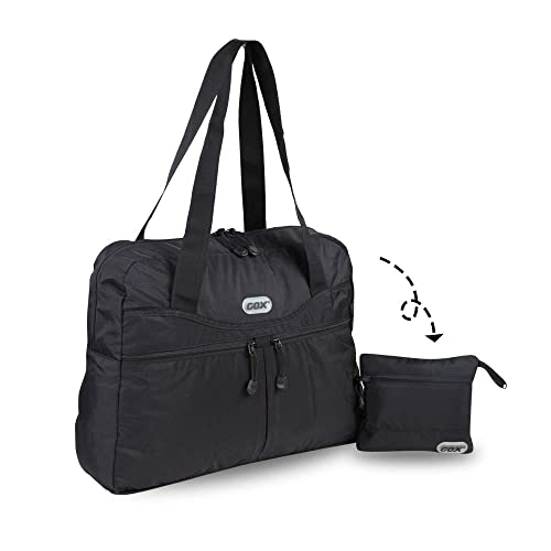 GOX Travel Foldable tote Bag, Tear resistant Duffle Bag