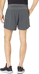 adidas Men's Own The Run Shorts, Grey/Black, Medium