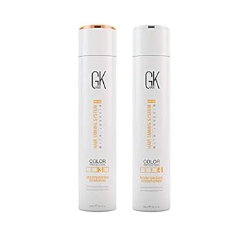 Global Keratin (GK) Moisturizing Combo - Shampoo (300 ML) + Conditioner (300 ML) For Keratin Hairs
