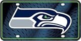 Seattle Seahawks NFL Embossed Aluminum Automotive Novelty License Plate Tag Sign