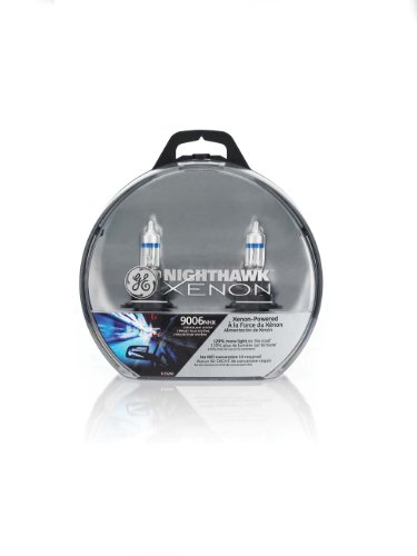 GE Lighting 9006 NHX/BP2 Nighthawk Xenon Halogen Automotive Replacement Bulb, 2-Pack