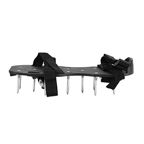 2 PCS Epoxy Floor Paint Spikes Shoes Garden Lawn Shoe Aerator Aerating Sandals Shoes Garden Lawn Care Tool Sandals - Black - Thumbnail 7