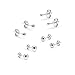 925 Sterling Silver Round Ball Stud Earrings for Women Men Girls | Assorted Sizes, Sets and Pairs