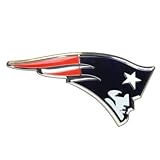 NFL New England Patriots Aluminum Color Auto Emblem