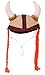 Rubie's Viking Hat with Braids for Pets, Medium/Large, Multicolor
