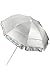 Coolibar UPF 50+ 6 Foot Intego Beach Umbrella - Sun Protective (One Size- Silver)