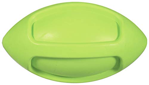 JW Pet Company iSqueak Funble Football Dog Toy, Large (Colors Vary) - Thumbnail 2