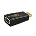 CableCreation HDMI to VGA Adapter Gold Plated HDMI HDTV to VGA with Audio Converter Male to Female Support 1080P Black