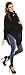 Glamour Empire Womens Warm Knit Poncho Sweater Batwing Cape Top Jumper 312 (Black, ONE SIZE US 4/6/8, )