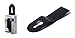 Guardian Fall Protection 10560 HitchClip, Black, 3-Pack