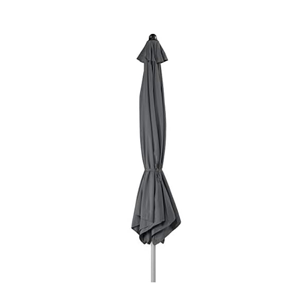 doppler Active Auto Tilt 320 – Kurbel Sonnenschirm ideal für Terrasse und Garten – Knickbar – ca. 320 cm – Bild 8