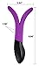 GESS Rechargeable Waterproof Multifunctional Silicone Vibrator, 5.4 Ounce