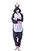 Adult Unicorn Onesie Animal Costume (XL(177-185CM), Black Unicorn)