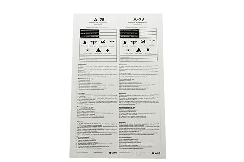 AROD Repuestos de Trampas de Goma A78 Universal Marca Color Gris para Equipos de luz, Caja con 15 Piezas, para Insectos Voladores.