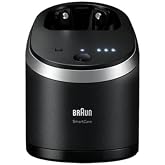 Braun Type 5430 Advanced Replacement Clean and Charge Base | For Shaver Types 5793, 5795, For Use with Existing Shaver Power Cord